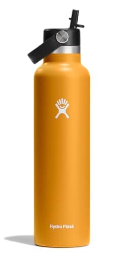 Hydro Flask 24 Oz Fossil Orange Straw Bottle