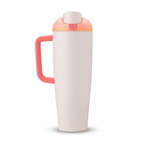 Owala FreeSip 40-oz Tumbler Orange/Tan