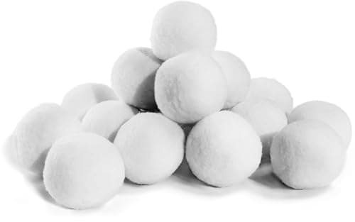 Agorizeo 20-Pack Plush Snowballs