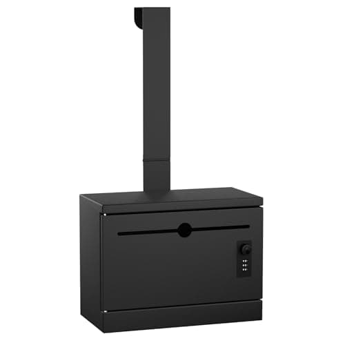 Pochar DB22-H Black Over-the-Door Drop Box