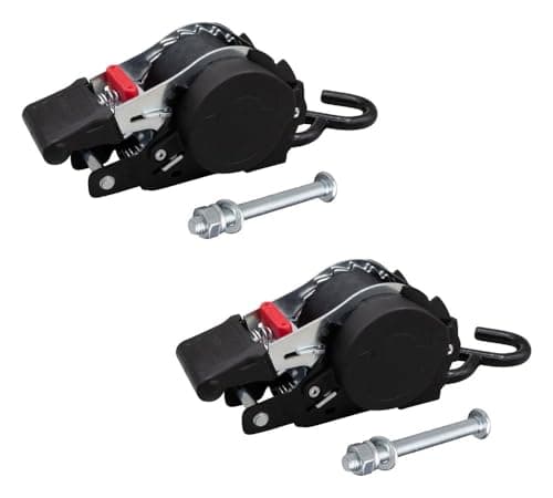Mytee Products RS106R Retractable Ratchet Straps 2-Pack