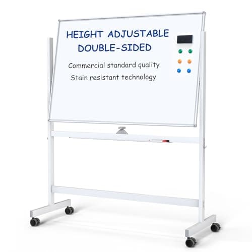 TSJ Office BAIBAN90 Mobile Dry Erase Board