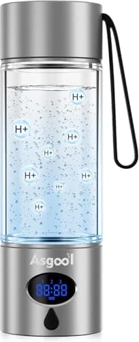 Asgool B2-GY Hydrogen Water Bottle Grey