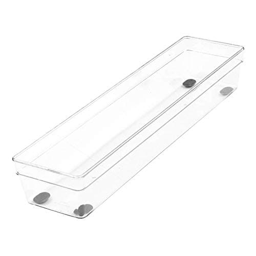 Glad Plastic Clear Drawer Organizer Tray