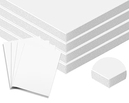 Generic N3/16WF White Foam Boards 25-Pack