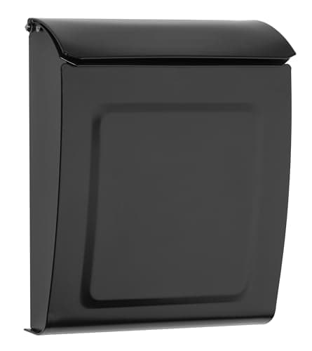 Architectural Mailboxes Aspen Black Locking Wall-Mount Mailbox