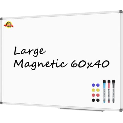 Lockways U103 Magnetic Dry Erase Board 60x40