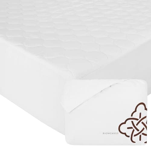 Bioweaves Organic Cotton Quilted King Mattress Pad