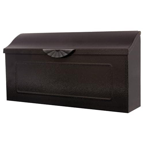 Architectural Mailboxes Amboy Black Wall-Mount Mailbox