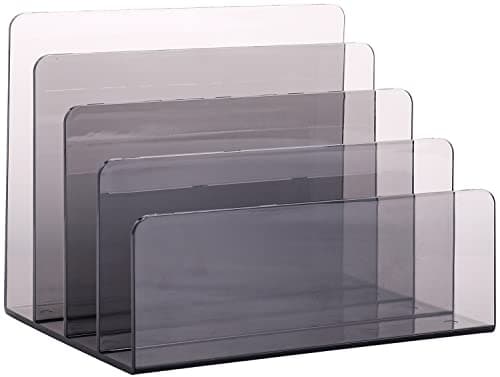 Sooyee 4 Compartment Acrylic File Organizer