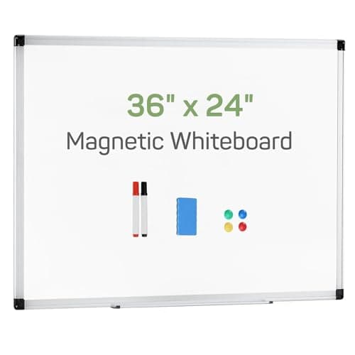 Zibbizo GCB-3624 Magnetic Dry Erase Board