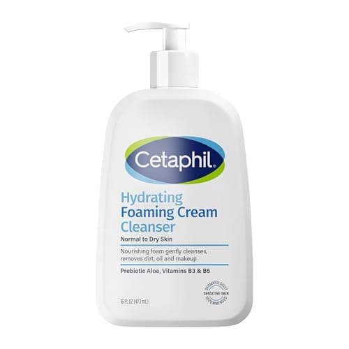Cetaphil Hydrating Foaming Cream Cleanser 16 oz