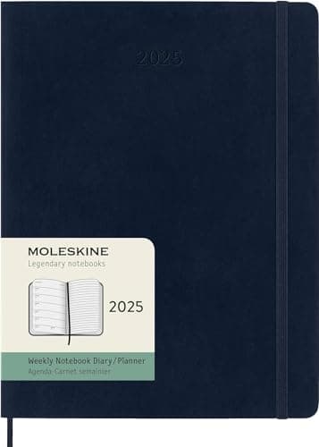Moleskine 2025 XL Weekly Planner Sapphire