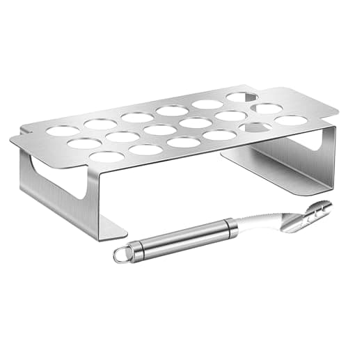 QKDS 18-Hole Jalapeno Grill Rack with Corer