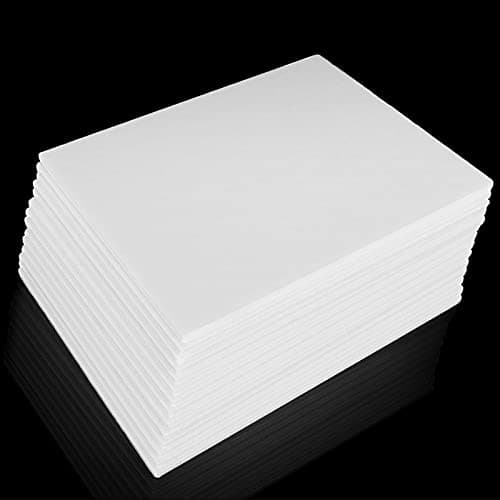 Eoexn 30 Pack White Foam Boards 3/16in