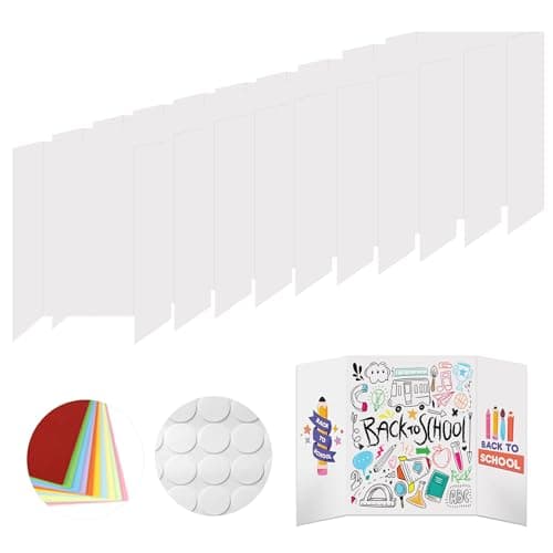Fwipiyo fwi004 10Pcs Tri-Fold Poster Boards