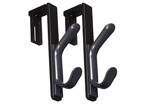 1InTheOffice 1O564667 Cubicle Coat Hooks 2 Pack