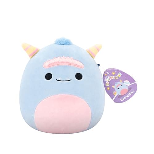 Squishmallows Original 8in Evangeline Blue Monster Plush