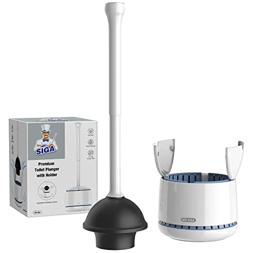 Mr.Siga SJ21826 Toilet Plunger Set