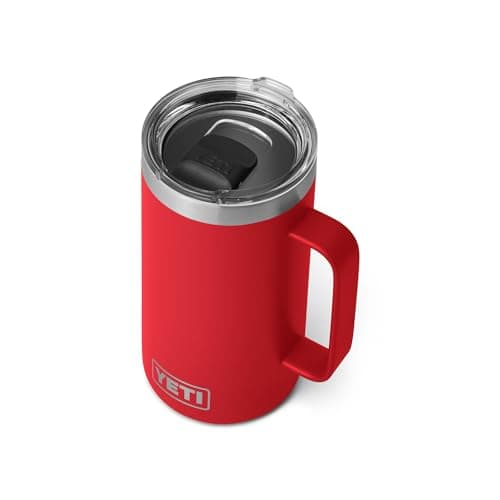 YETI Rambler 24 oz Mug Rescue Red