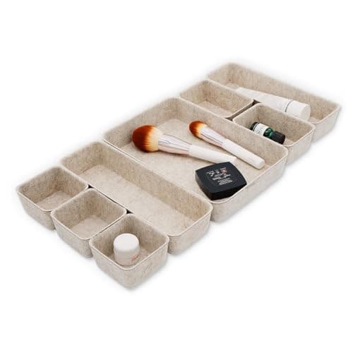 Welaxy CL33170 8-Piece Drawer Organizer Set