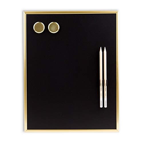 U Brands 2374 Chalkboard with Gold Frame