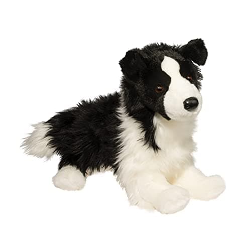 Douglas Chase Border Collie 16-Inch Plush