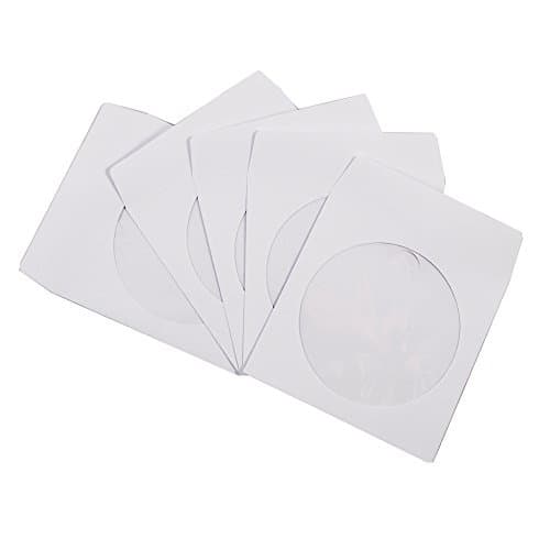 Single Disc Media Storage Sleeves