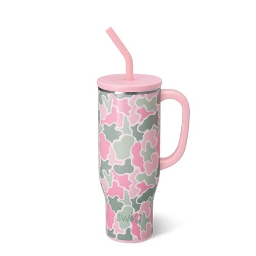 Swig Life 30oz Mega Mug Blushing Camo Tumbler