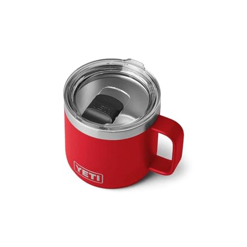 YETI Rambler 14 oz Stackable Mug Rescue Red