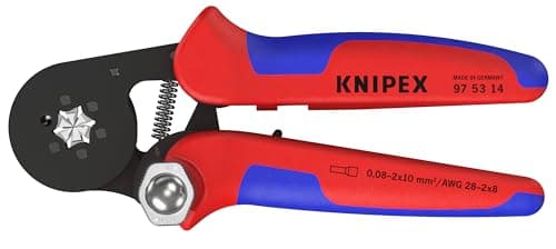 KNIPEX 97 53 14 Self-Adjusting Crimping Pliers