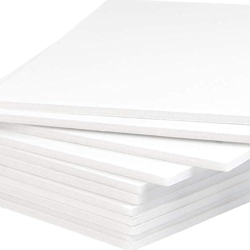 Generic Model 1 White Foam Boards 10-Pack