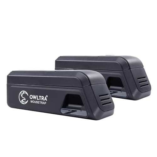 Owltra OW-2 Indoor Electric Mouse Trap 2 PCS Black