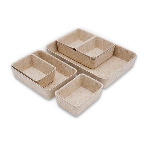 Welaxy CL33171 Drawer Organizer Set 7-Piece