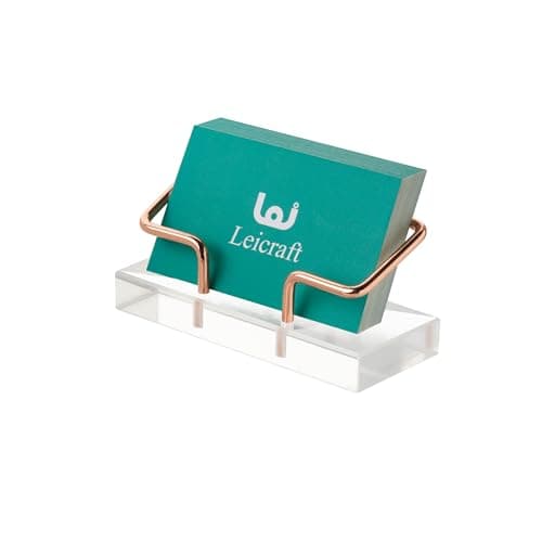Leicraft Crystal Business Card Holder