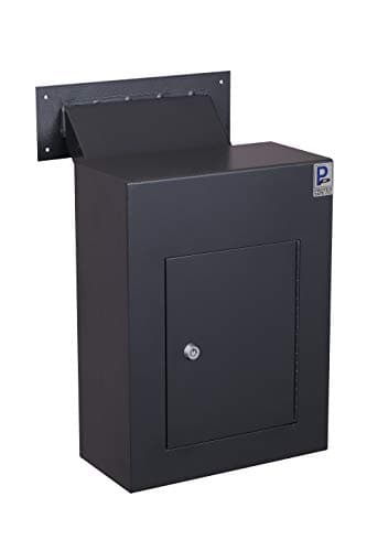 Protex WDC-160 Black Through-the-Wall Drop Safe