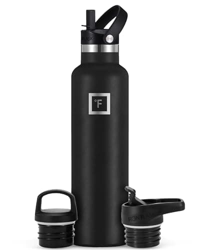 Iron °Flask St_24Black 24 Oz Canteen