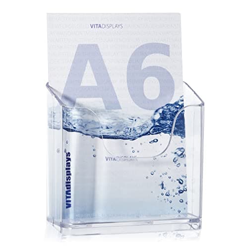 Vitadisplays NE-105 A6 Brochure Holder