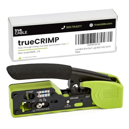 True Cable trueCRIMP Ethernet Crimping Tool