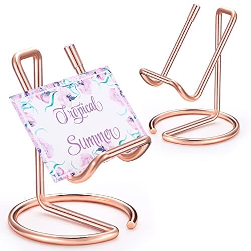 Outus Rose Gold Business Card Holder Set