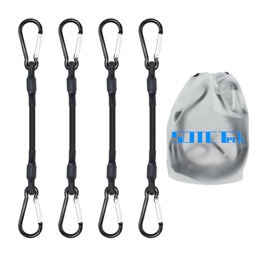 SDTC Tech Mini Bungee Cords 4-Pack