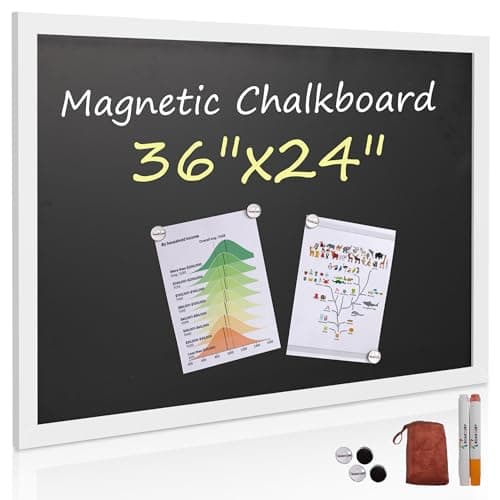 Board2by NB-WF2436W Magnetic Chalkboard 24x36