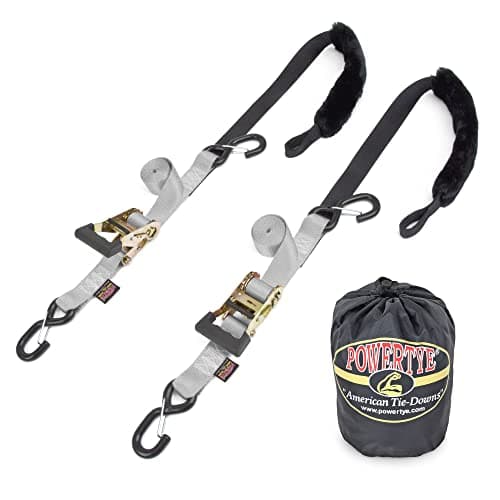 PowerTye 30824-x Ratchet Tie-Down Straps Pair