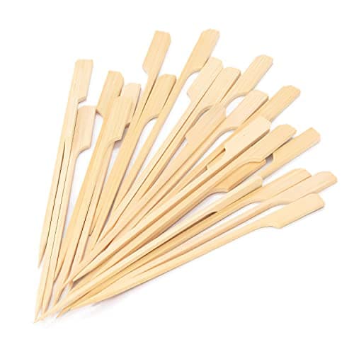 Molfuj 3.5 Inch Bamboo Skewers 100PCS