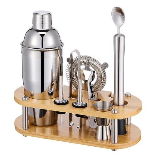 Wukuna Bar Kit 11-Piece Cocktail Shaker Set