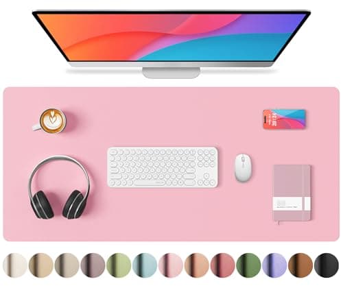 Roslim Sakura Pink Desk Pad Protector