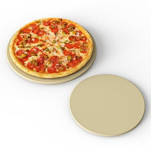 SafBbcue 2-Stone Pizza Oven Stone Set