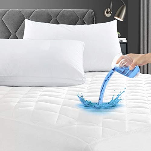 GRT Queen Waterproof Quilted Mattress Pad