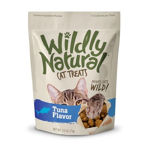Wildly Natural 6211 Cat Treats Tuna 2.5 oz