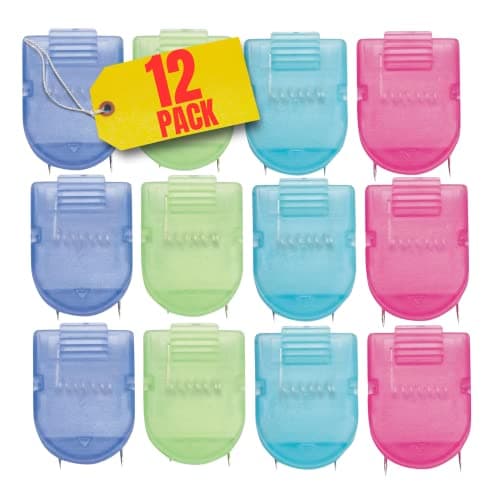 1InTheOffice 1O63638 Cubicle Clips 12 Pack